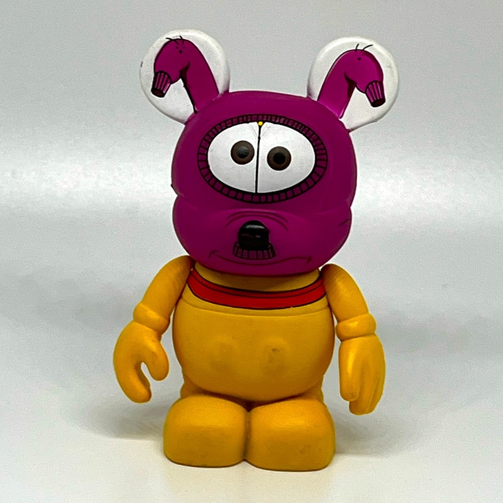 Disney Vinylmation Mickey Mouse “Pluto’s Sweater” 3 inch figurine (rare)